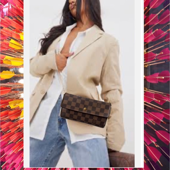Louis Vuitton Handbags - Louis Vuitton Damier Porte Feuille
Sarah Long Bifold Wallet converted